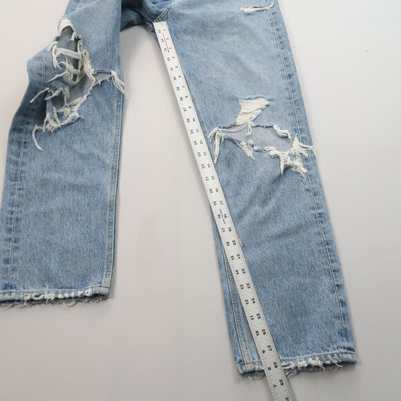 Agolde 90's Mid Rise Loose Fit in Fall Out Size 25 - Picture 12 of 14